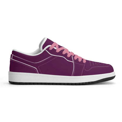 tyrian-purple-low-top-leder-sneaker-fur-damen-sneaker-jlr-design-5 - JLR Design