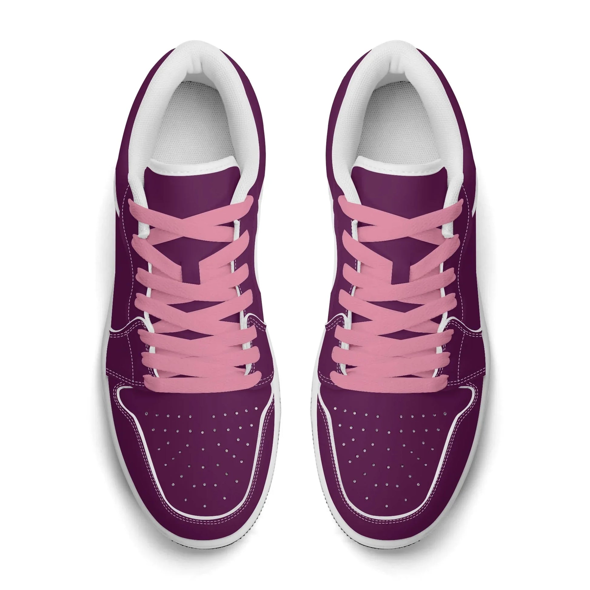 tyrian-purple-low-top-leder-sneaker-fur-damen-sneaker-jlr-design-7 - JLR Design