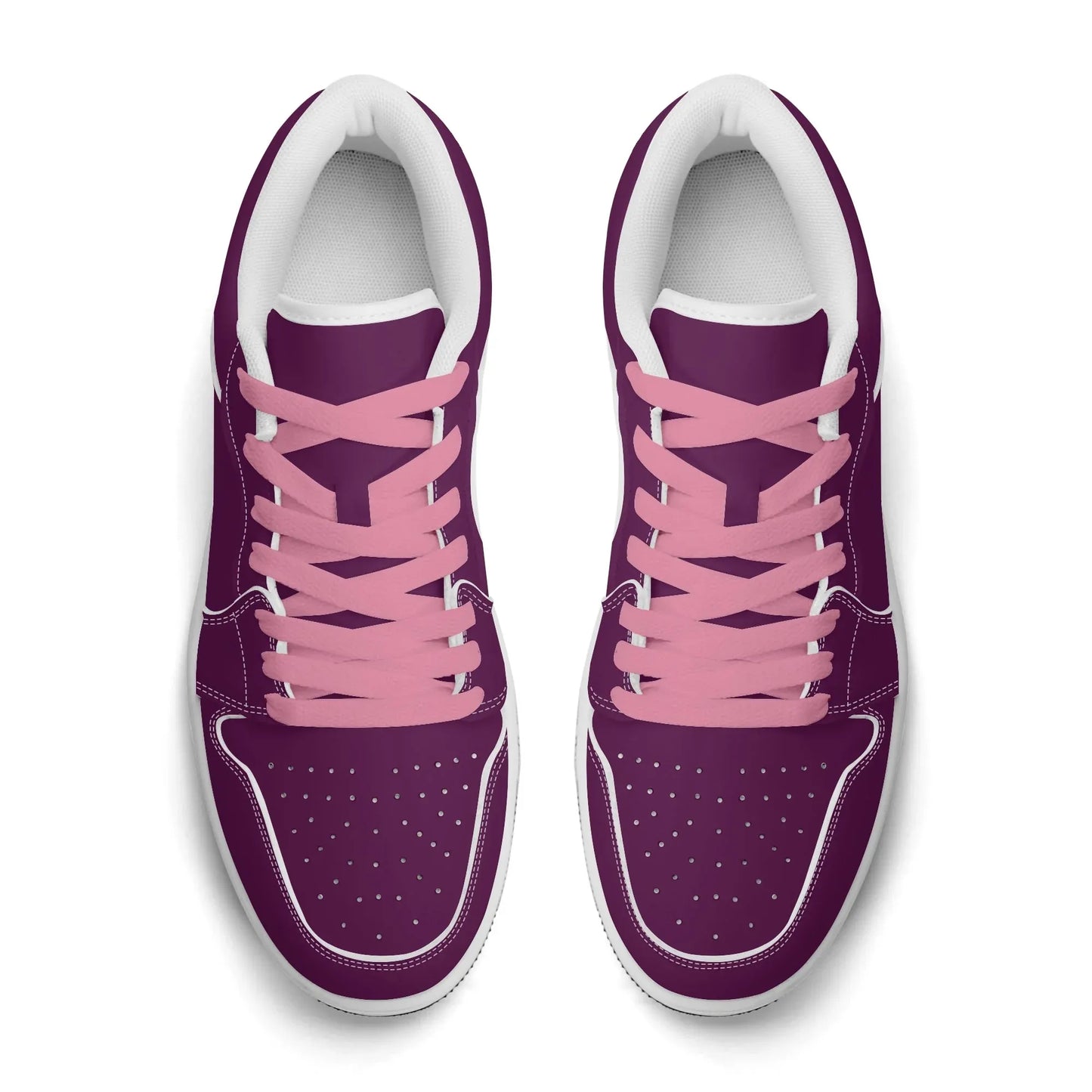 tyrian-purple-low-top-leder-sneaker-fur-herren-sneaker-jlr-design-7 - JLR Design