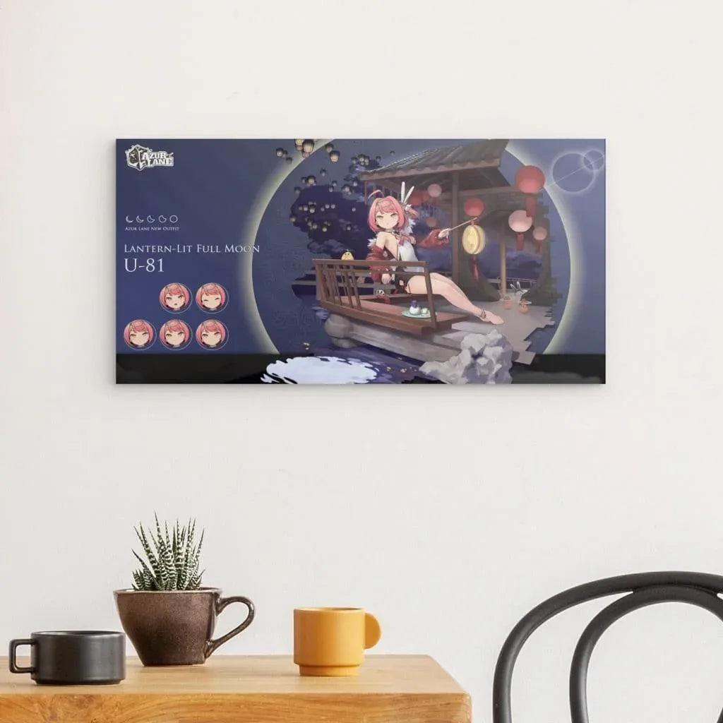 u-81-lantern-lit-full-moon-azur-lane-poster-poster-jlr-design-2 - JLR Design