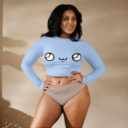 unschuldiger-blick-kawaii-long-sleeve-crop-top-long-sleeve-crop-top-jlr-design-1 - JLR Design