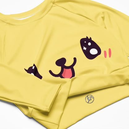 verspielter-kawaii-long-sleeve-crop-top-long-sleeve-crop-top-jlr-design-6 - JLR Design