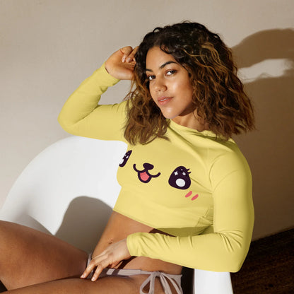 verspielter-kawaii-long-sleeve-crop-top-long-sleeve-crop-top-jlr-design-9 - JLR Design