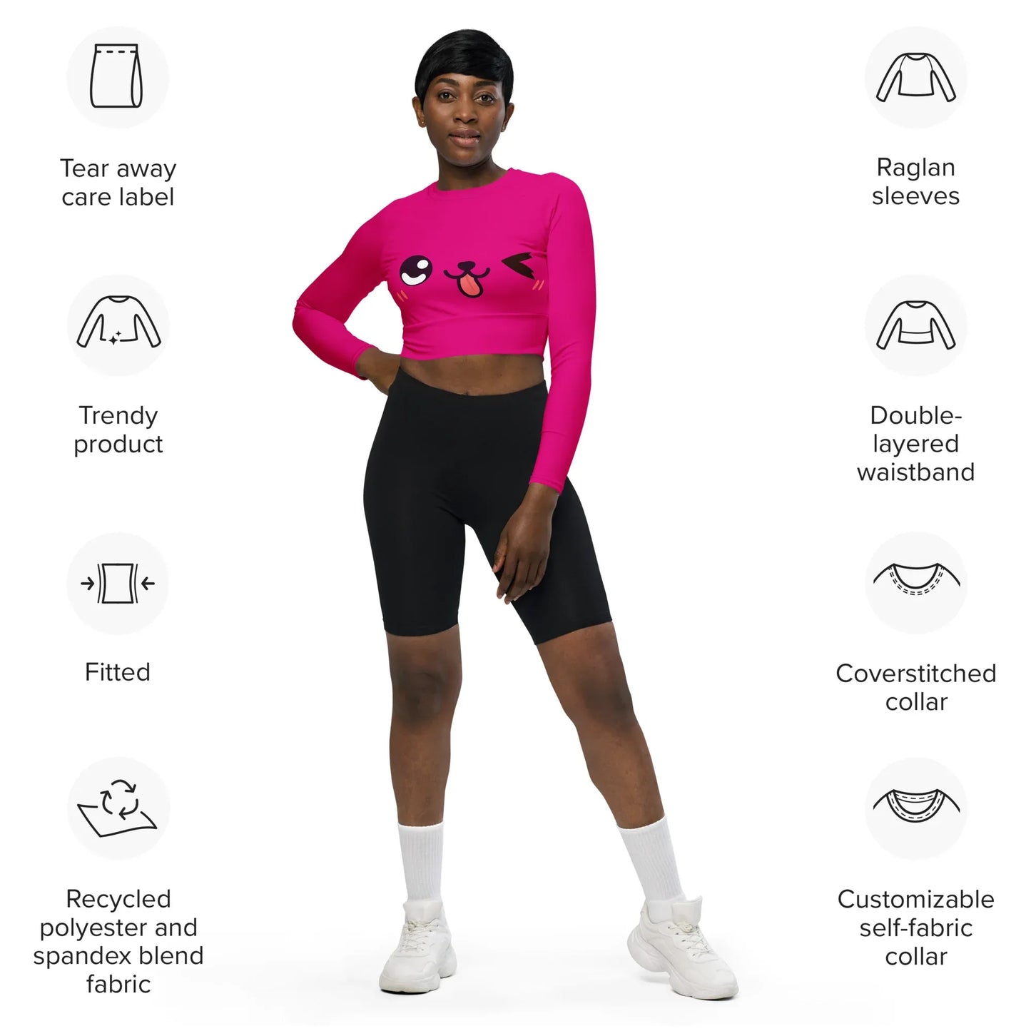 verspieltes-kawaii-long-sleeve-crop-top-jlr-design-5 - JLR Design