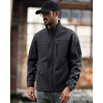 vielseitige-herren-outdoorjacke-warmes-fleece-futter-und-winddicht-jacke-jlr-design-2 - JLR Design