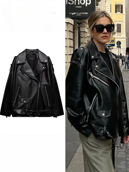 vintage-biker-mantel-damen-jacke-jlr-design-15 - JLR Design