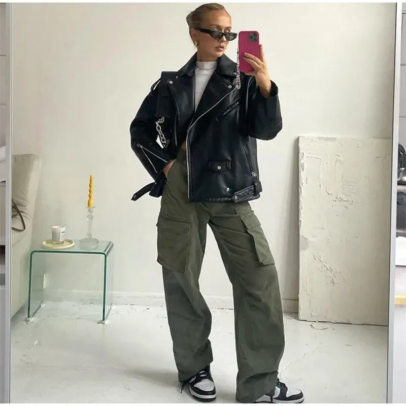 vintage-biker-mantel-damen-jacke-jlr-design-8 - JLR Design