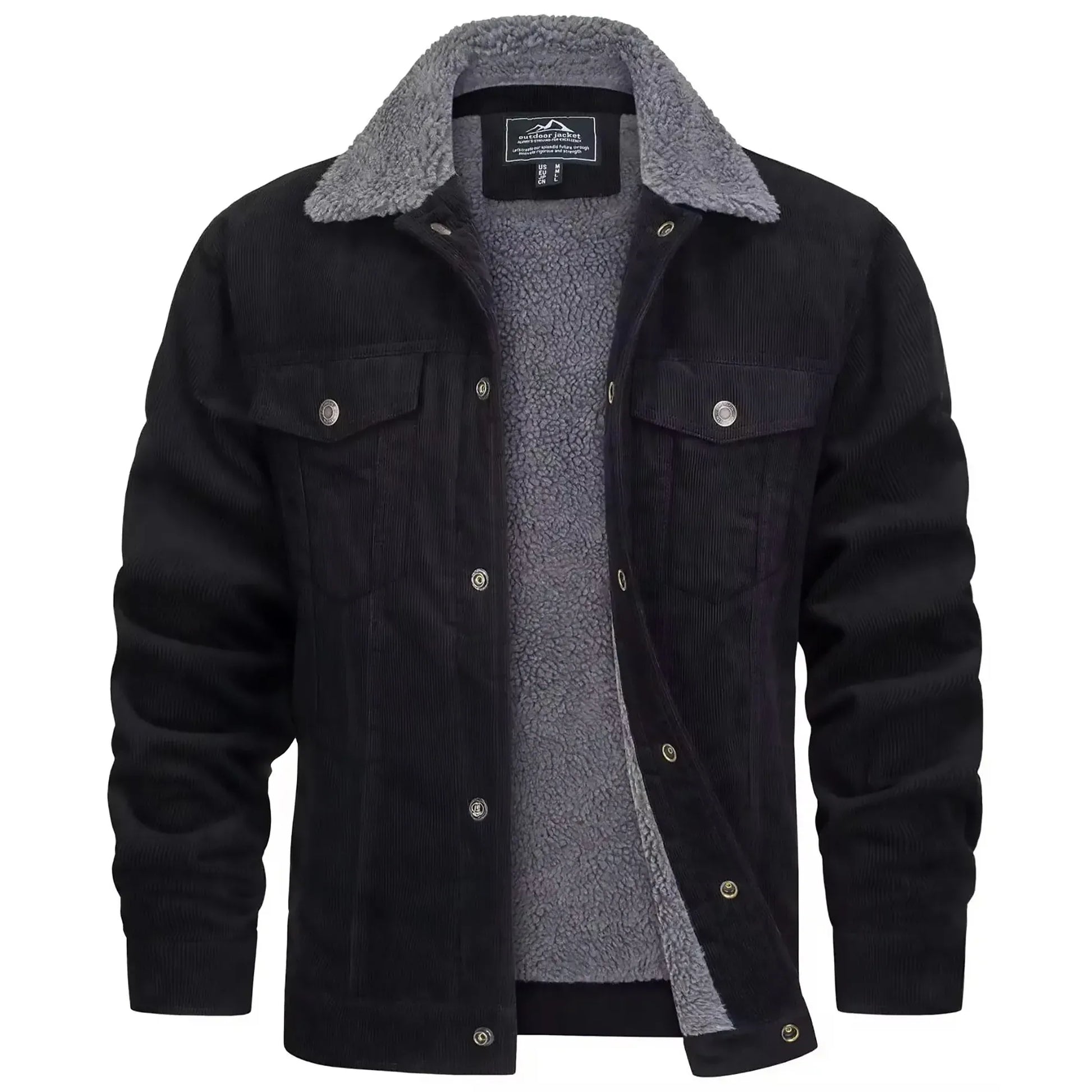 warme-herren-cordjacke-mit-fleece-futter-robuste-trucker-jacke-aus-baumwolle-jacke-jlr-design-5 - JLR Design