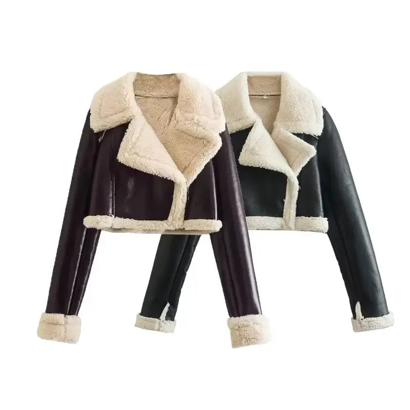 warme-kurze-teddyfell-jacke-jacke-jlr-design-5 - JLR Design