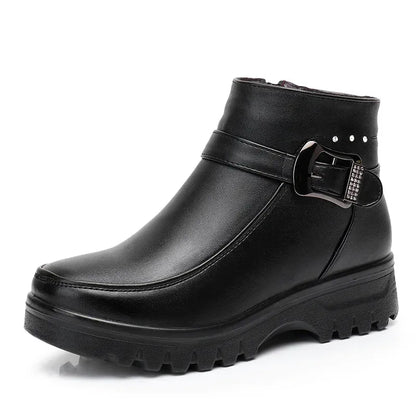 warme-leder-stiefeletten-mit-weichem-plusch-boots-jlr-design-2 - JLR Design