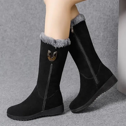 warme-winter-chelsea-boots-fur-damen-mit-fellfutter-chunky-mid-calf-stiefel-fur-schnee-and-kalte-stiefel-jlr-design-10 - JLR Design
