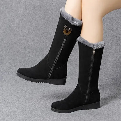 warme-winter-chelsea-boots-fur-damen-mit-fellfutter-chunky-mid-calf-stiefel-fur-schnee-and-kalte-stiefel-jlr-design-9 - JLR Design