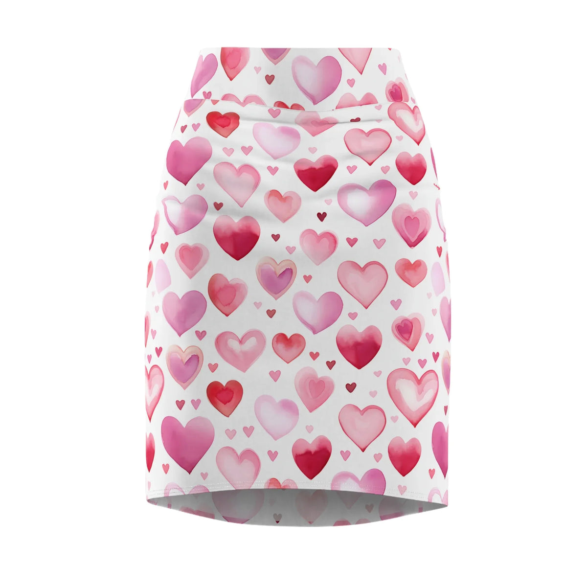 watercolor-hearts-v1-bleistiftrock-fur-damen-eleganter-mid-waist-rock-mit-stretch-komfort-bleistiftrock-jlr-design-jlr-design-de-4 - JLR Design