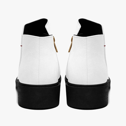 weisse-elegante-reissverschluss-stiefeletten-stiefeletten-jlr-design-2 - JLR Design