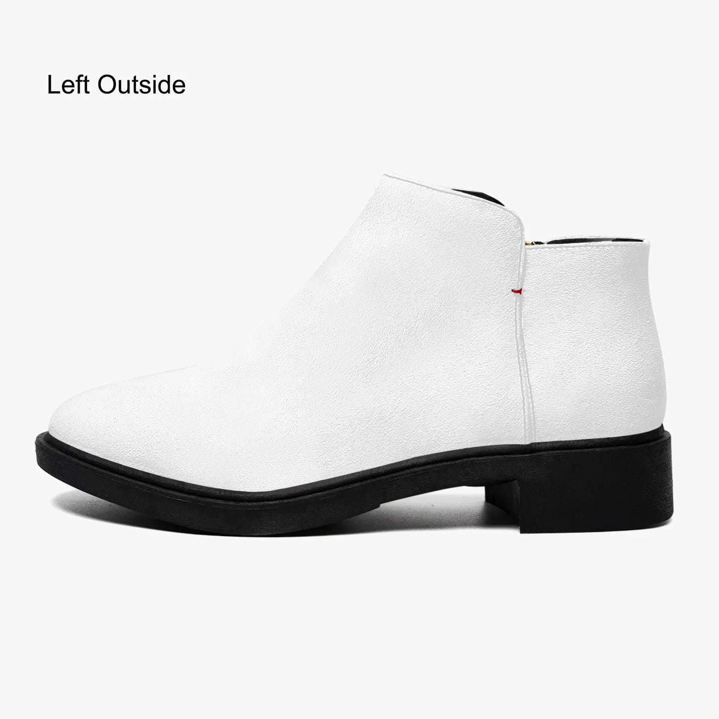 weisse-elegante-reissverschluss-stiefeletten-stiefeletten-jlr-design-5 - JLR Design