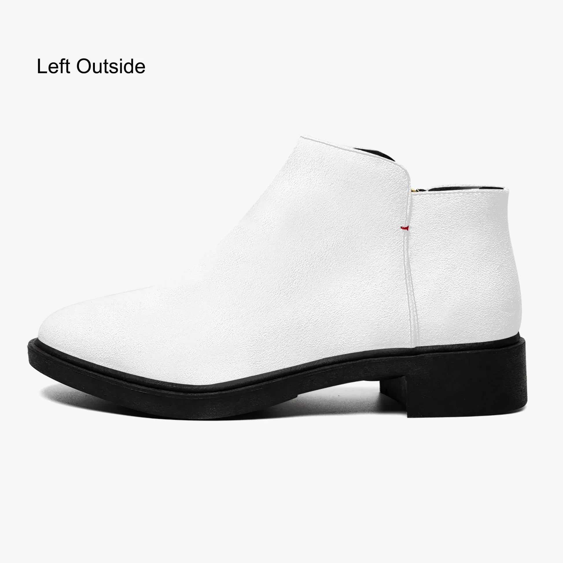 weisse-elegante-reissverschluss-stiefeletten-stiefeletten-jlr-design-5 - JLR Design