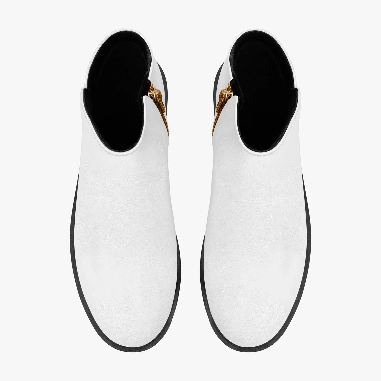 weisse-elegante-reissverschluss-stiefeletten-stiefeletten-jlr-design-7 - JLR Design