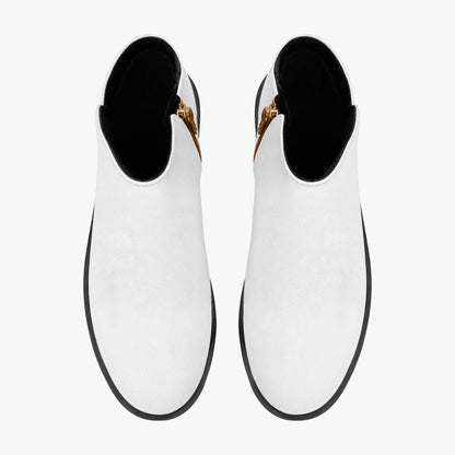 weisse-elegante-reissverschluss-stiefeletten-stiefeletten-jlr-design-7 - JLR Design