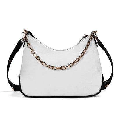 weisse-elegante-umhangetasche-mit-kette-umhangetasche-jlr-design-1 - JLR Design