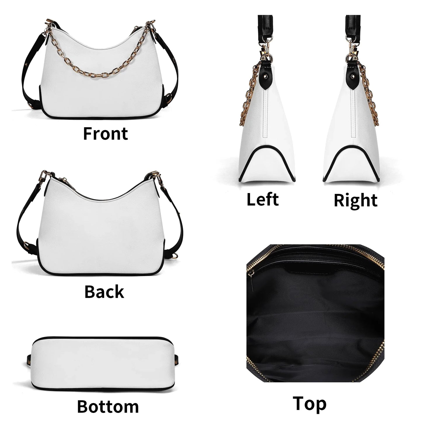 weisse-elegante-umhangetasche-mit-kette-umhangetasche-jlr-design-6 - JLR Design