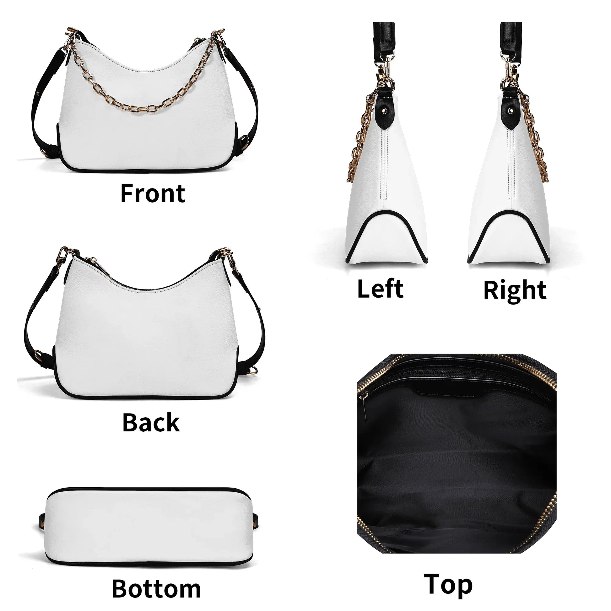 weisse-elegante-umhangetasche-mit-kette-umhangetasche-jlr-design-6 - JLR Design