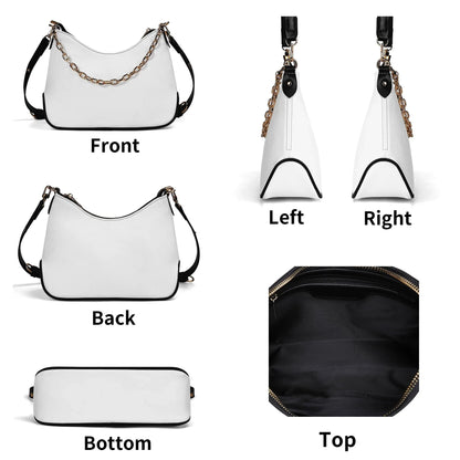 weisse-elegante-umhangetasche-mit-kette-umhangetasche-jlr-design-6 - JLR Design