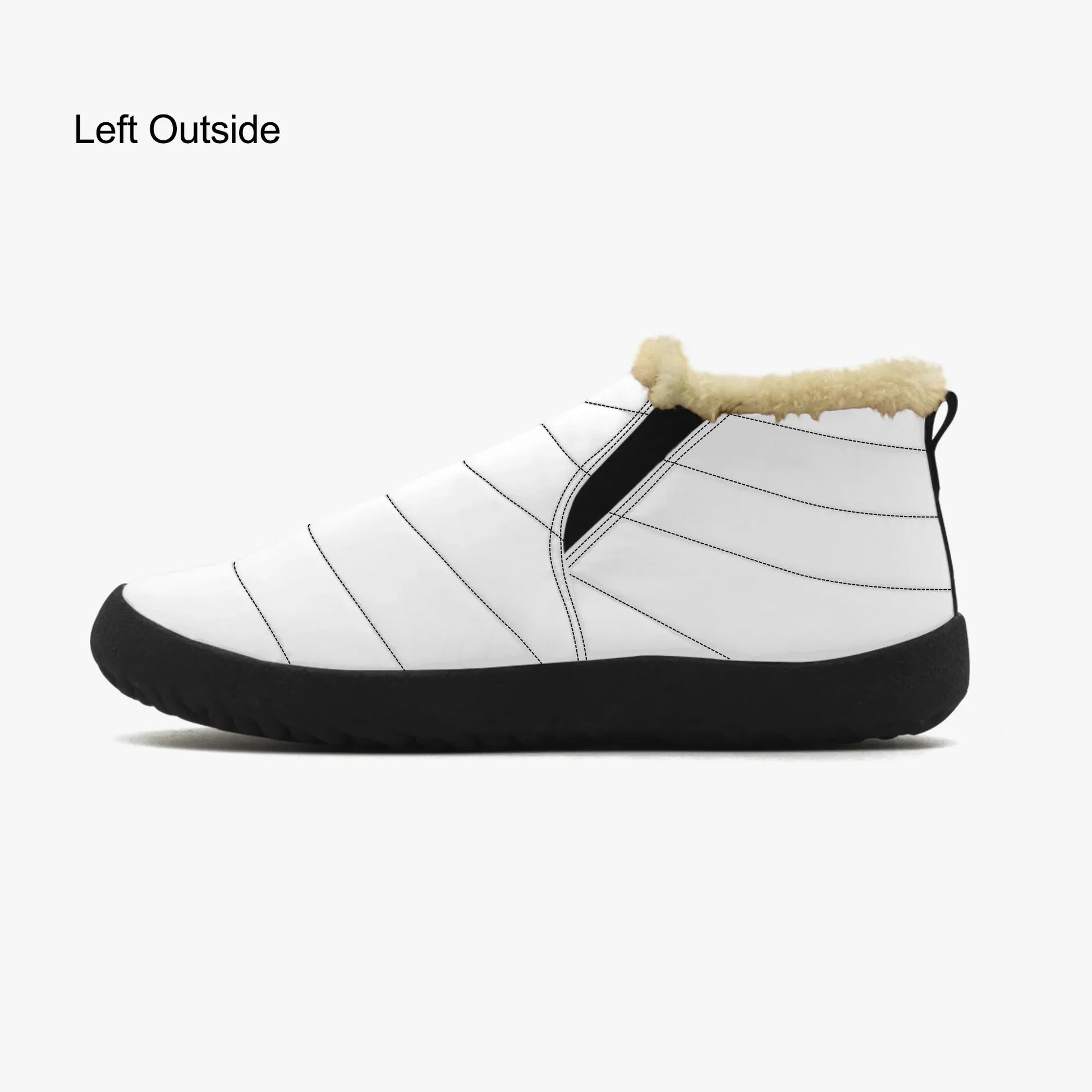 weisse-faux-fur-slipper-slipper-jlr-design-4 - JLR Design
