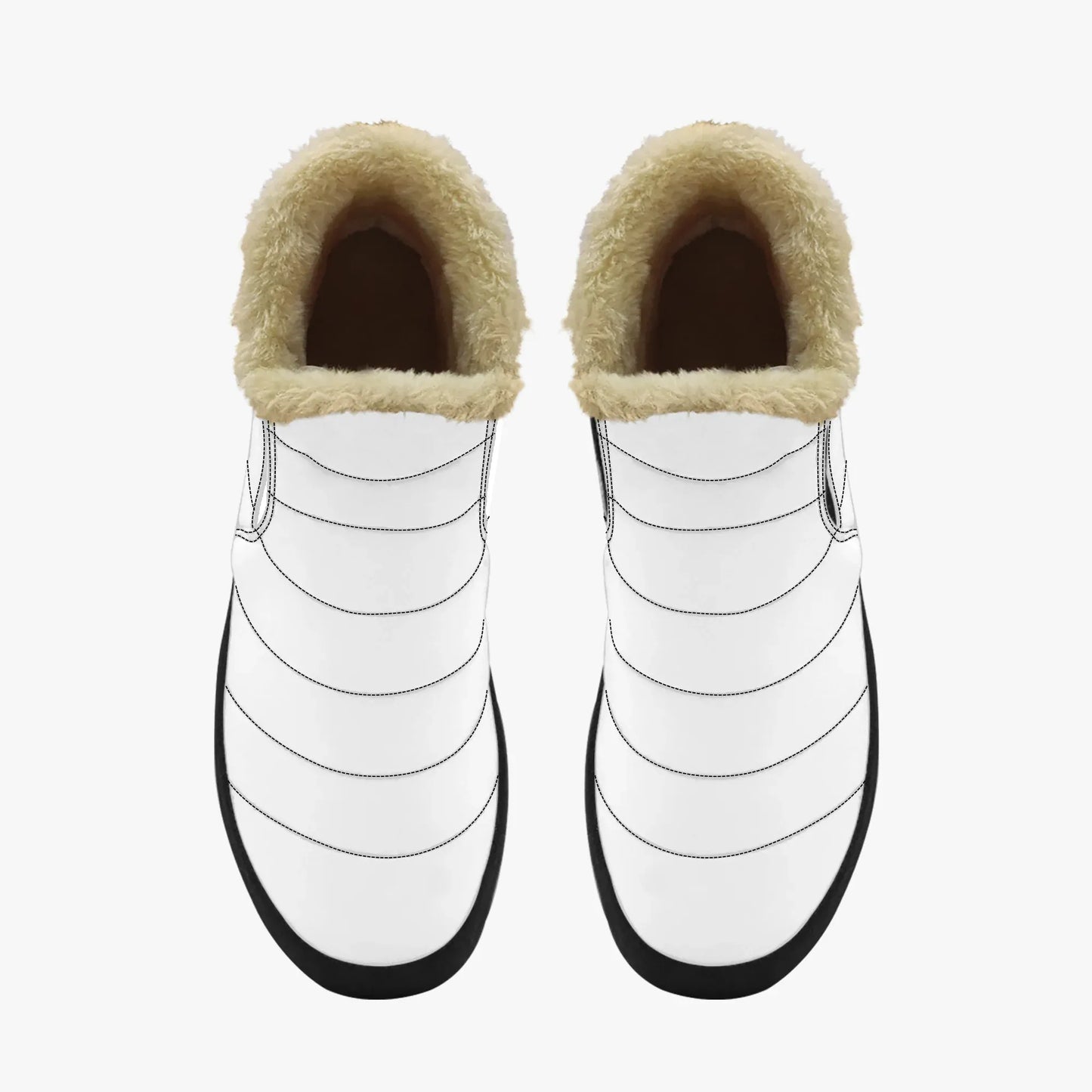 weisse-faux-fur-slipper-slipper-jlr-design-5 - JLR Design