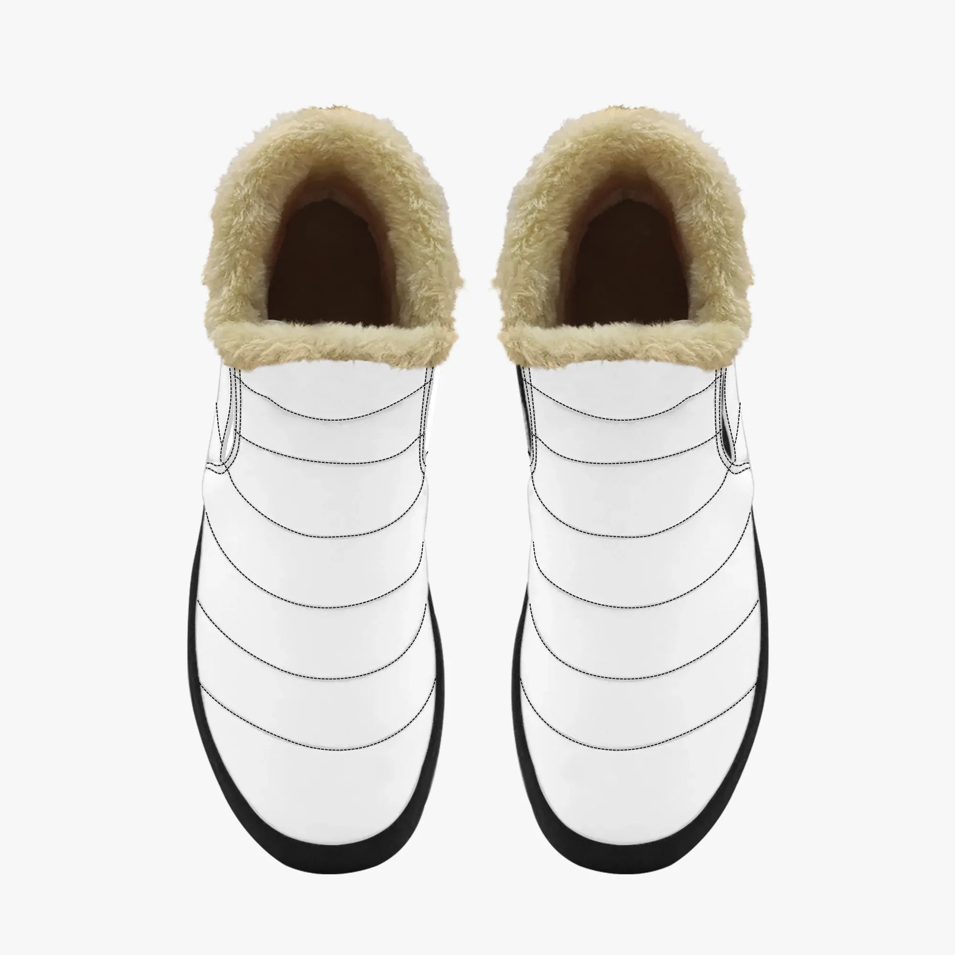 weisse-faux-fur-slipper-slipper-jlr-design-5 - JLR Design