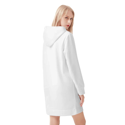 weisses-damen-hoodiekleid-warmes-velvet-kapuzenkleid-aus-weichem-samt-fleece-hoodiekleid-jlr-design-2 - JLR Design