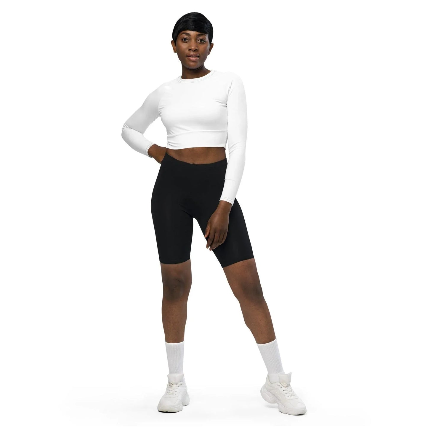 weisses-long-sleeve-damen-crop-top-long-sleeve-crop-top-jlr-design-1 - JLR Design