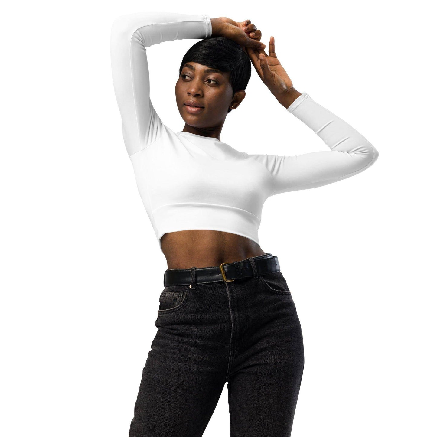 weisses-long-sleeve-damen-crop-top-long-sleeve-crop-top-jlr-design-2 - JLR Design
