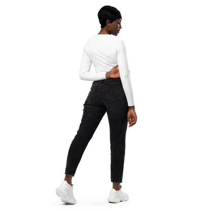 weisses-long-sleeve-damen-crop-top-long-sleeve-crop-top-jlr-design-4 - JLR Design
