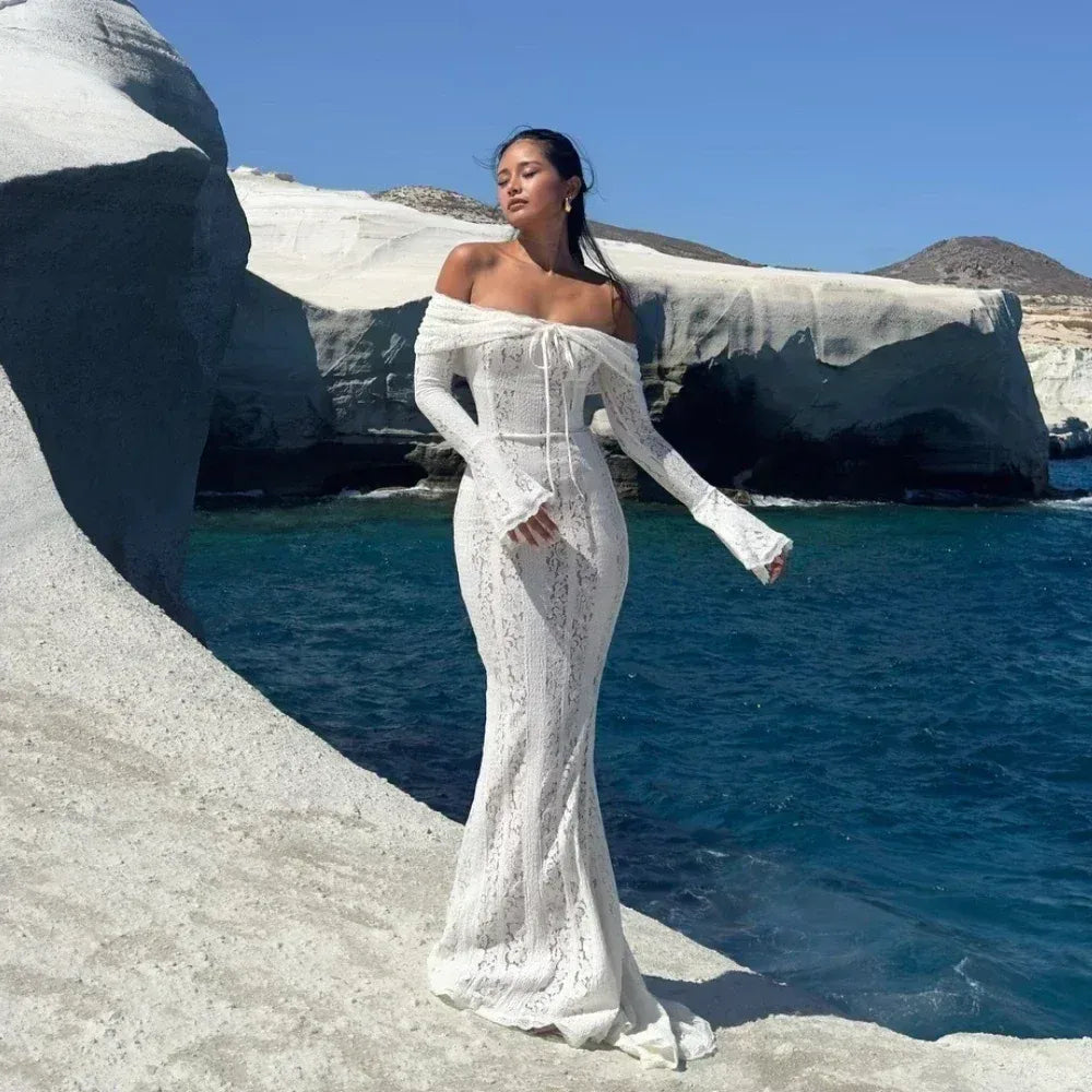 weisses-off-shoulder-bodycon-kleid-kleid-jlr-design-3 - JLR Design