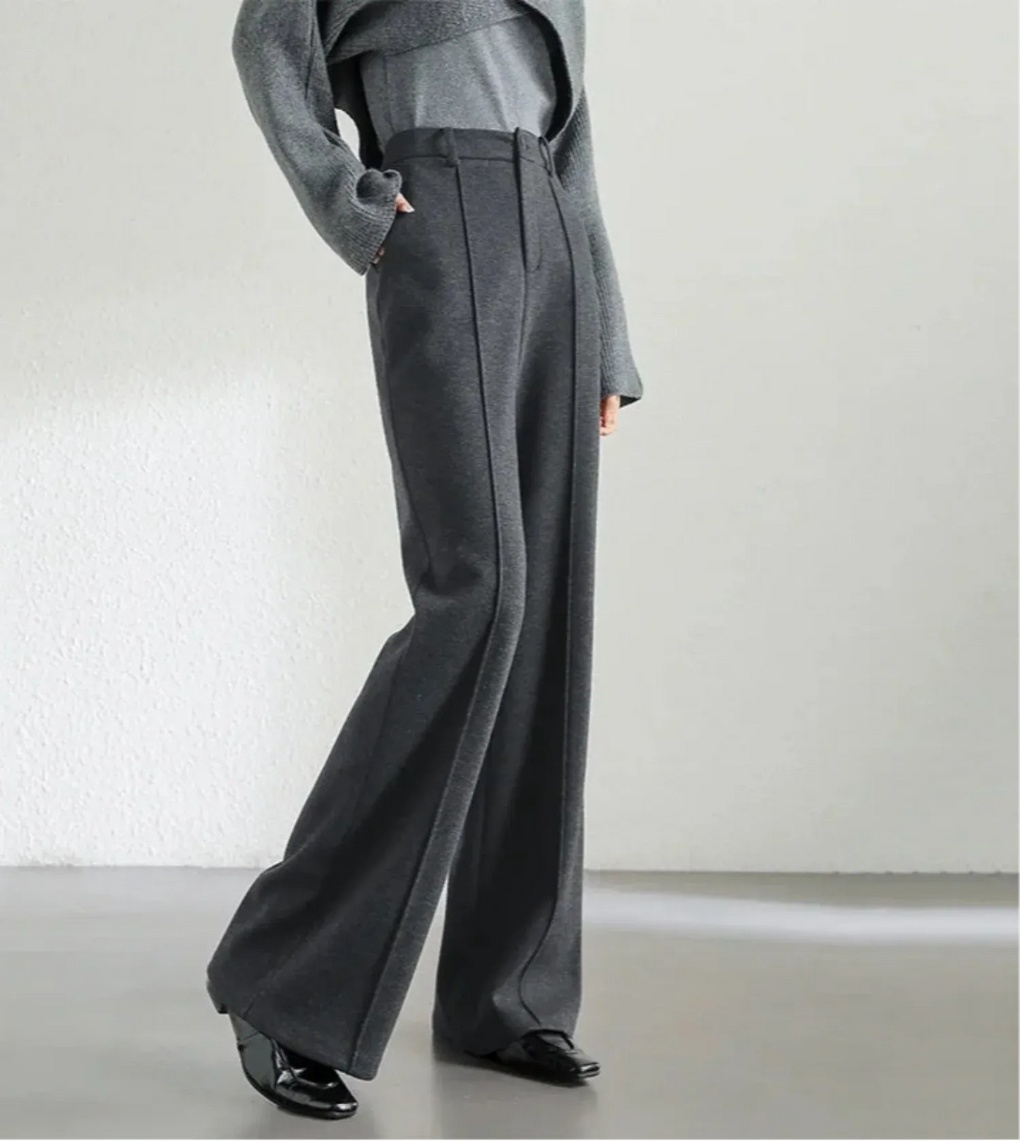 weite-elegante-flare-wollhose-hose-mit-weitem-bein-jlr-design-3 - JLR Design