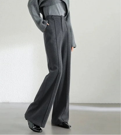 weite-elegante-flare-wollhose-hose-mit-weitem-bein-jlr-design-3 - JLR Design