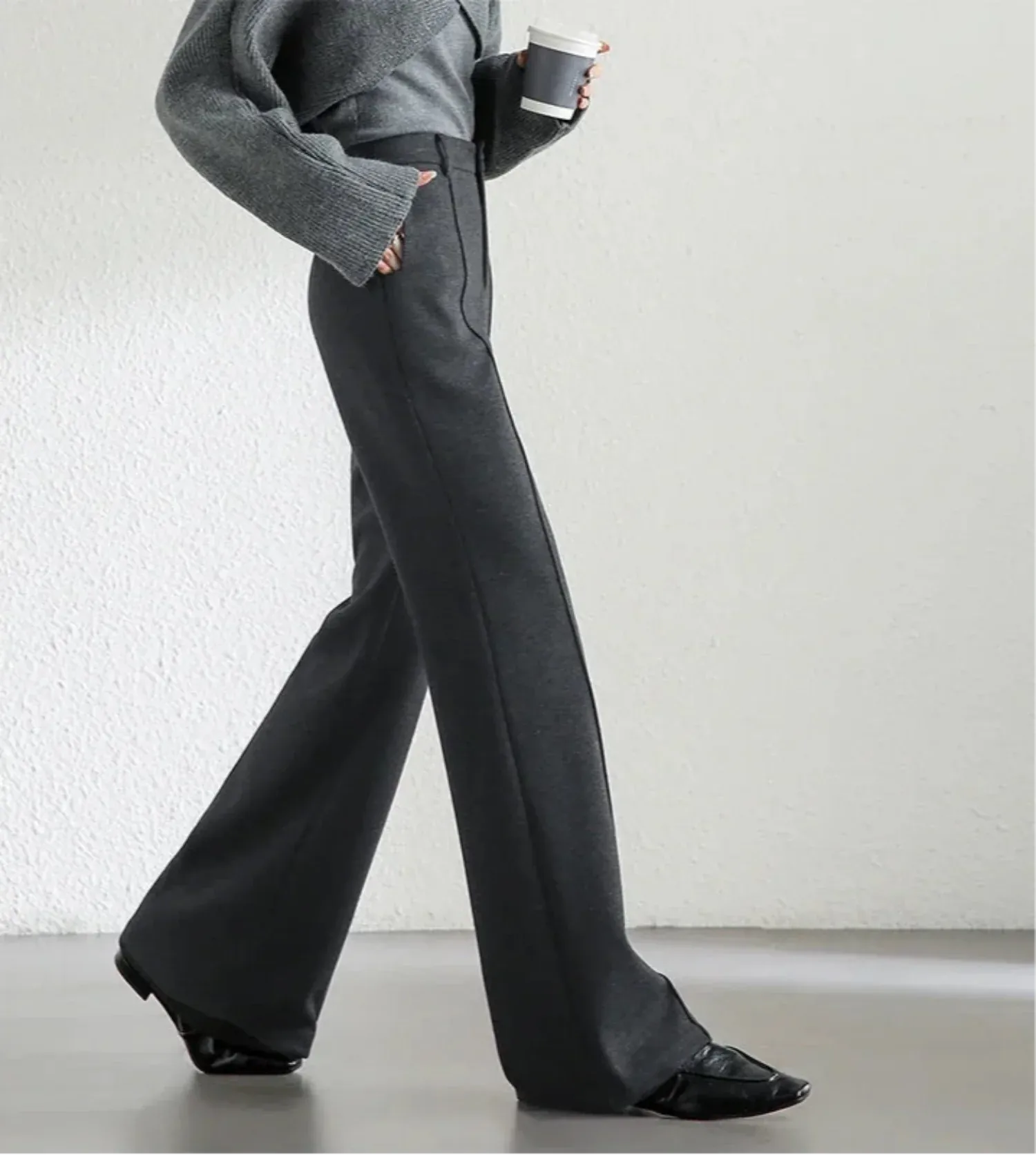 weite-elegante-flare-wollhose-hose-mit-weitem-bein-jlr-design-5 - JLR Design