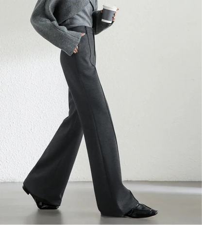 weite-elegante-flare-wollhose-hose-mit-weitem-bein-jlr-design-5 - JLR Design