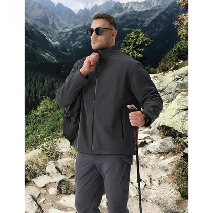 wetterfeste-herren-outdoorjacke-mit-fleece-futter-warme-regenjacke-and-trekkingjacke-jacke-jlr-design-3 - JLR Design