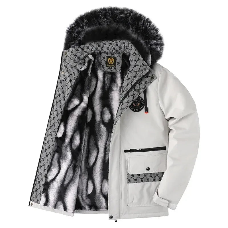 wetterfeste-solid-style-pufferjacke-mit-kapuze-warme-steppjacke-fur-herren-and-damen-jacke-jlr-design-4 - JLR Design