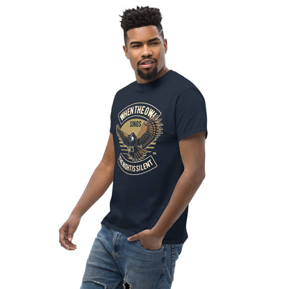 when-the-owl-sings-herren-t-shirt-t-shirt-jlr-design-11 - JLR Design