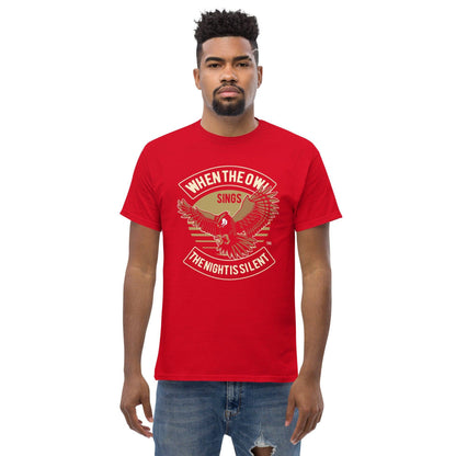 when-the-owl-sings-herren-t-shirt-t-shirt-jlr-design-17 - JLR Design