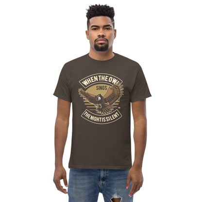 when-the-owl-sings-herren-t-shirt-t-shirt-jlr-design-21 - JLR Design