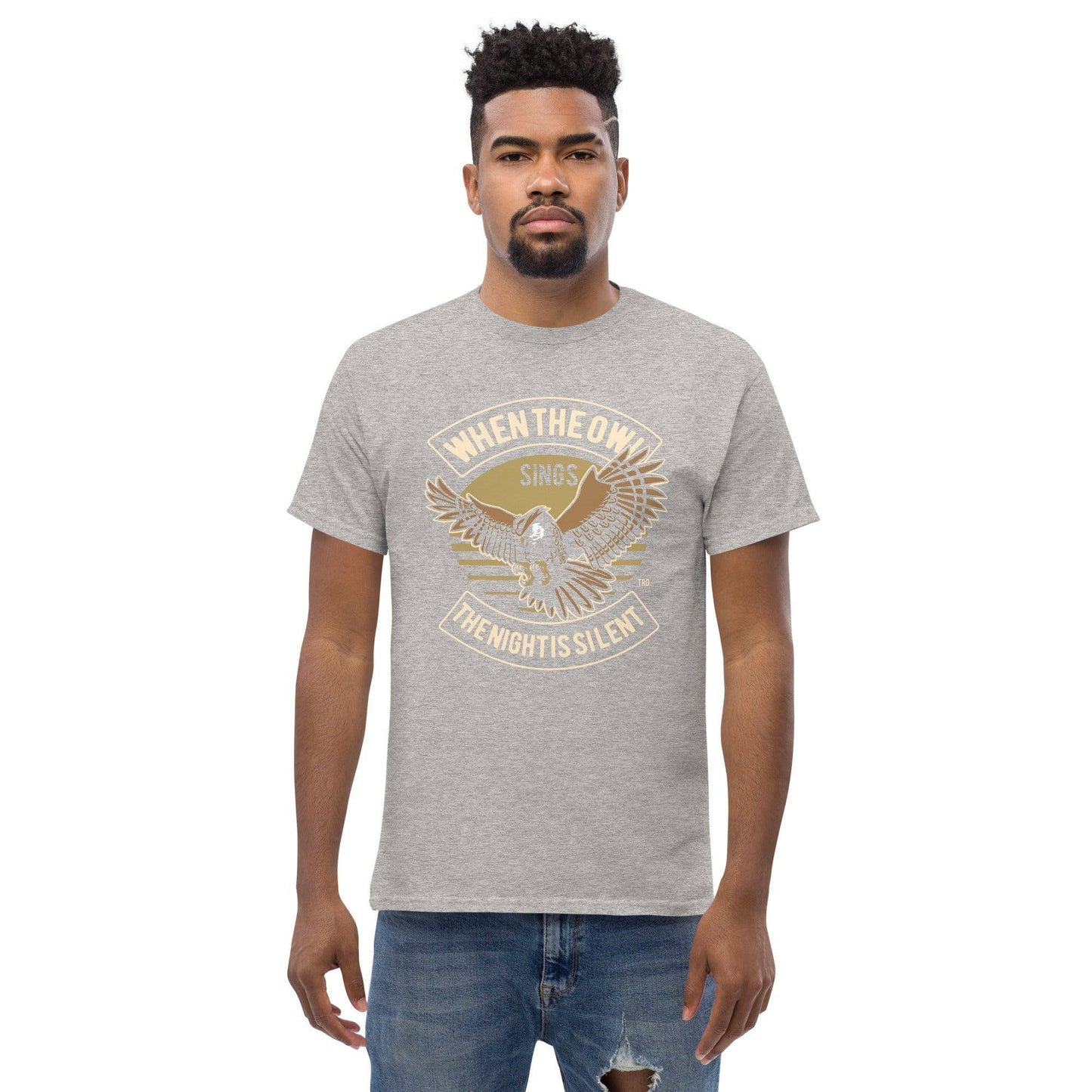 when-the-owl-sings-herren-t-shirt-t-shirt-jlr-design-37 - JLR Design