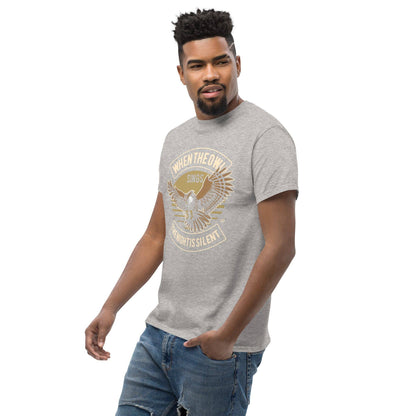 when-the-owl-sings-herren-t-shirt-t-shirt-jlr-design-39 - JLR Design