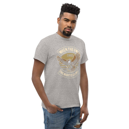 when-the-owl-sings-herren-t-shirt-t-shirt-jlr-design-40 - JLR Design