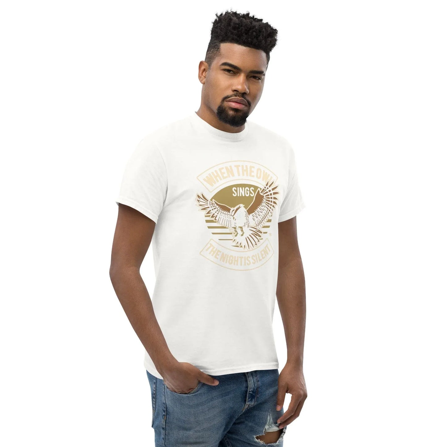 when-the-owl-sings-herren-t-shirt-t-shirt-jlr-design-44 - JLR Design