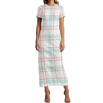 white-flanell-short-sleeve-long-dress-long-dress-jlr-design-1 - JLR Design