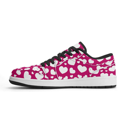 white-hearts-low-top-leder-sneaker-fur-damen-sneaker-jlr-design-11 - JLR Design