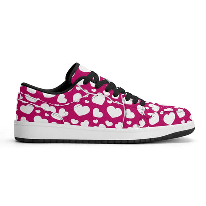 white-hearts-low-top-leder-sneaker-fur-damen-sneaker-jlr-design-12 - JLR Design
